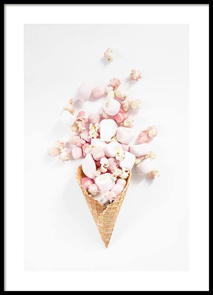 Candy Cone Juliste ryhmässä Julisteet / Keittiötaulut @ Desenio AB (12708)