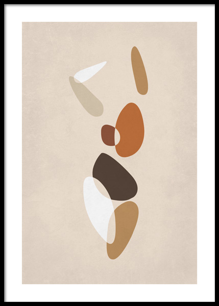 Body Shapes No2 Juliste ryhmässä Julisteet / Graafiset @ Desenio AB (14886)