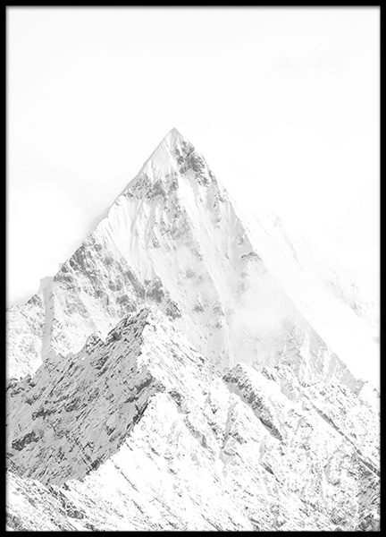 Julisteet ja taulut joissa on tyylikkäitä valokuvia luonnosta ja lumesta