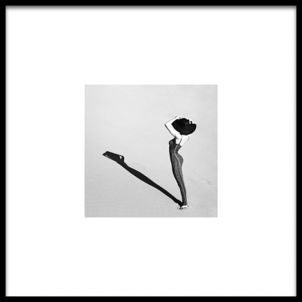 Lady Shadow Juliste  ryhmässä Julisteet / Mustavalkoiset @ Desenio AB (8912)