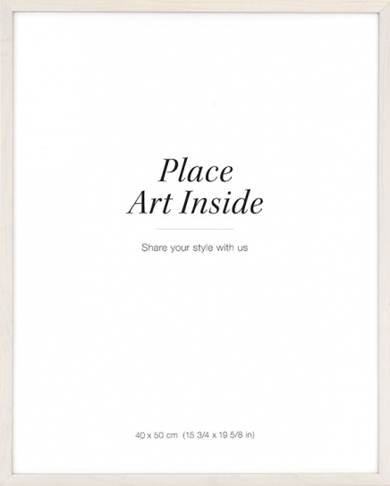 Puukehys vaalea, 40x50