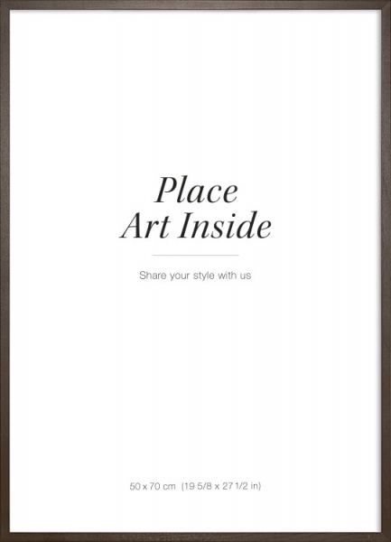 Taulukehys tummaa puuta, 50x70