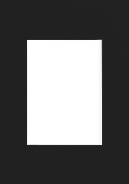 Passepartout musta, 21x30