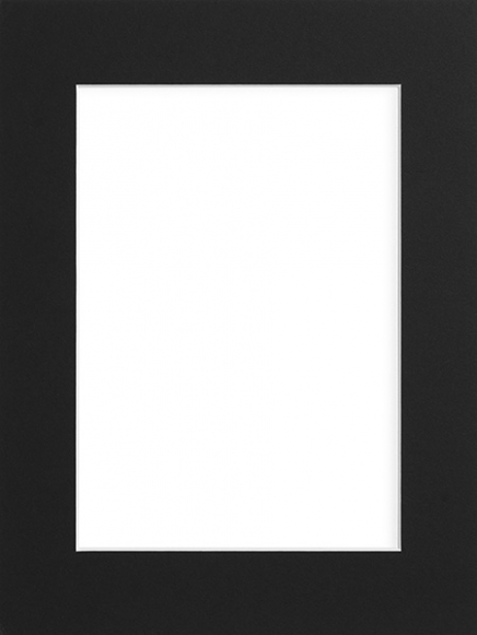 Passepartout musta, 30x40