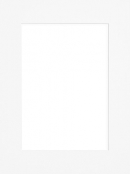 Passepartout valkoiset, 30x40