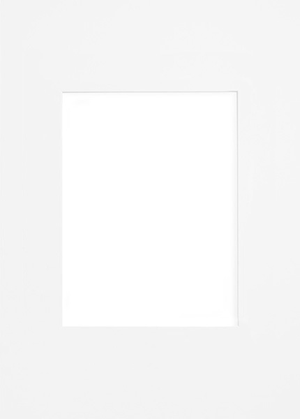 Passepartout valkoiset 50x70