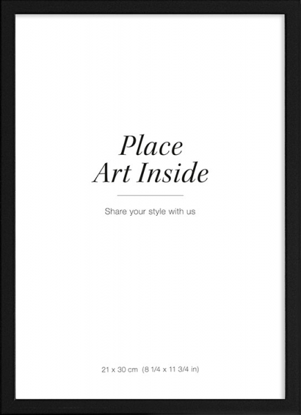 Musta puukehys, 21x30
