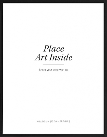 Musta puukehys, 40x50