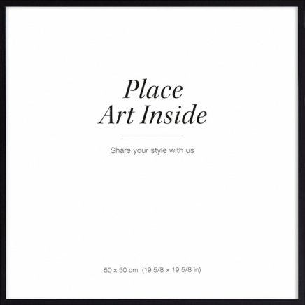 Musta puukehys, 50x50