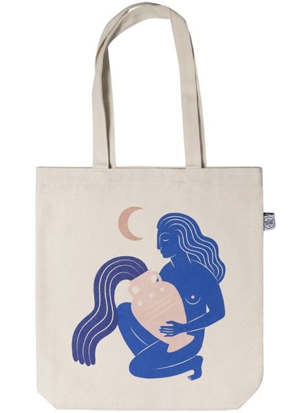 Under the Moon Tote Bag ryhmässä Limited edition @ Desenio AB (TOTE50143)