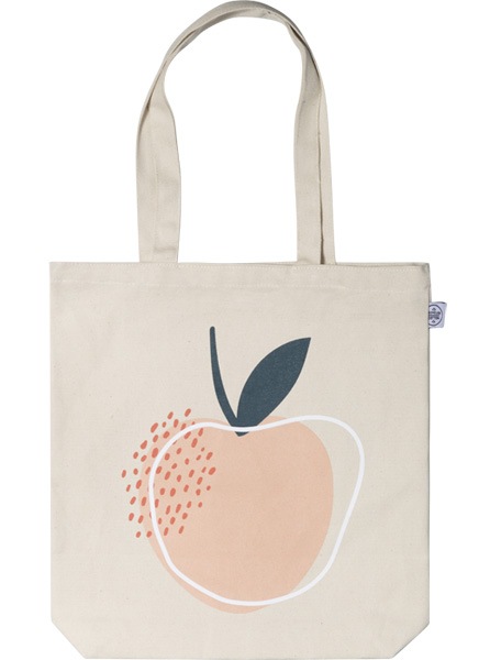 Life is Peachy Tote Bag ryhmässä Limited edition @ Desenio AB (TOTE50147)