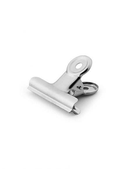 Poster clip silver medium