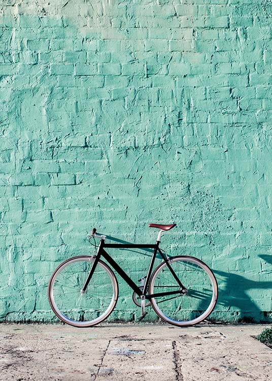 Mint Bike Juliste / Valokuvat Osoitteessa Desenio ab (10043)