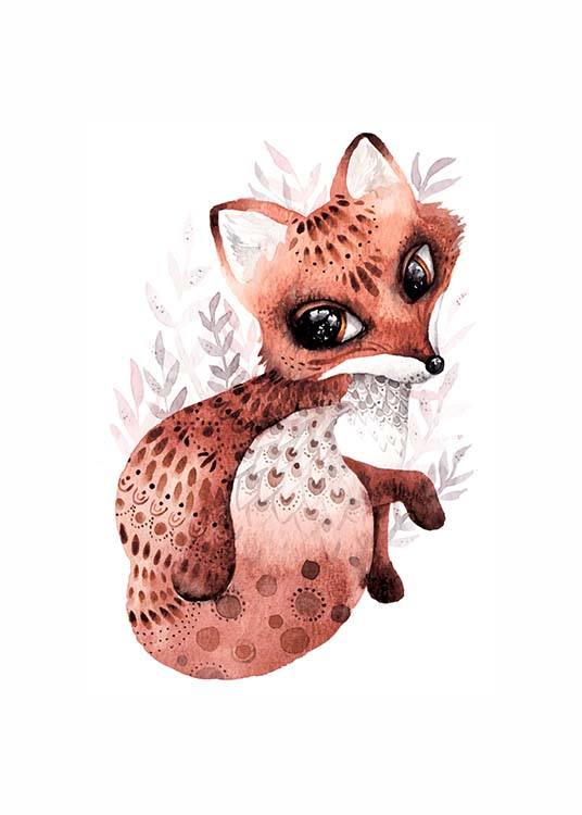 Little Fox Juliste