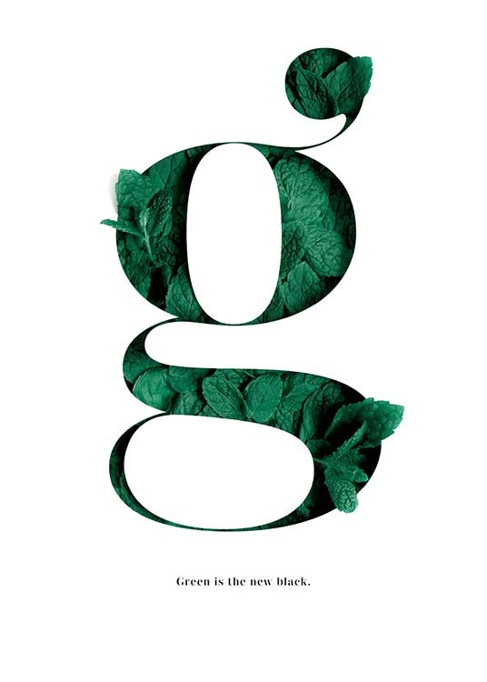 Green Is The New Black Juliste