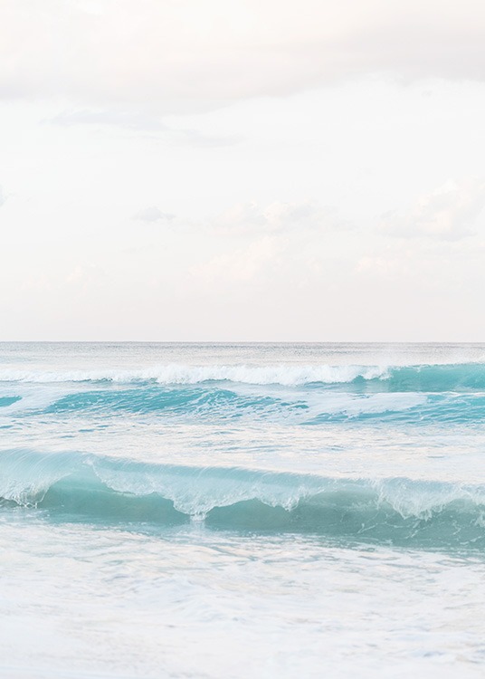 Dreamy Pastel Beach No2 Juliste