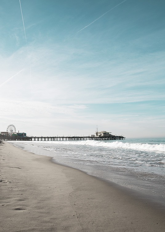 Santa Monica Beach Juliste