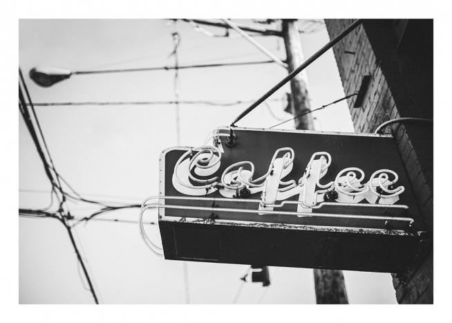 Coffee Sign Juliste