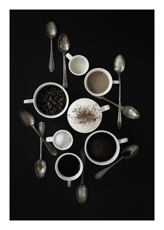 Coffee Still Life Juliste