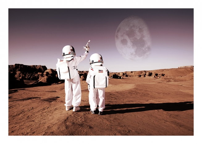 Two Explorers Juliste