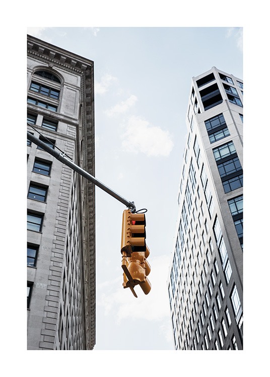 NYC Street Light Juliste