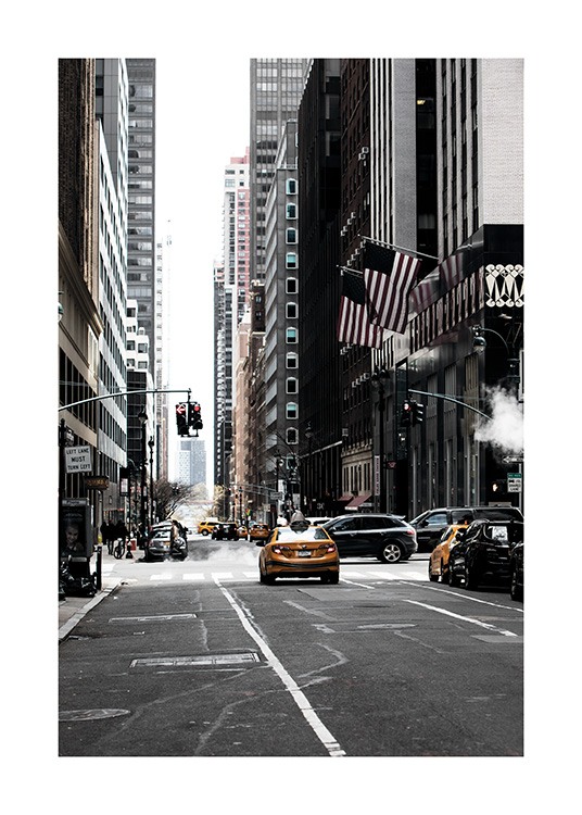 New York Street Juliste