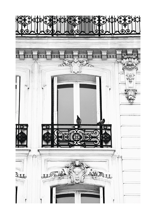 French Balcony Juliste