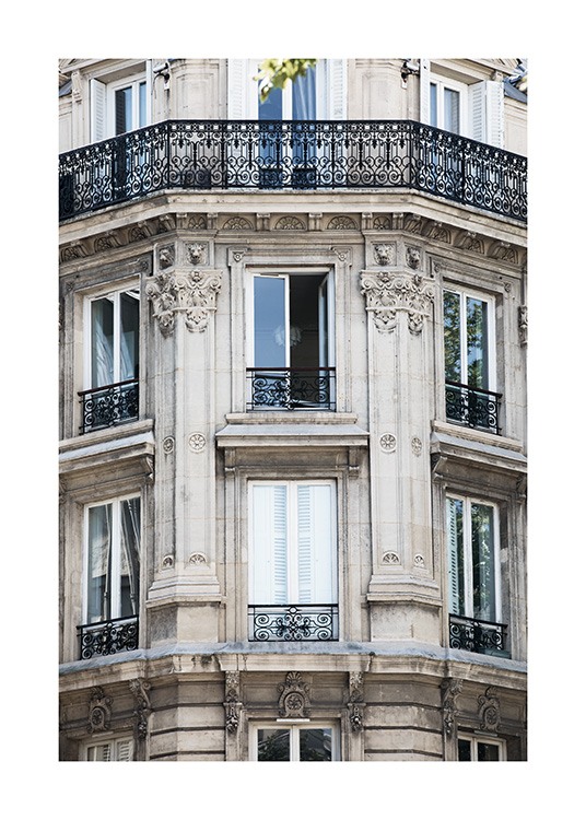 Paris Facade Juliste