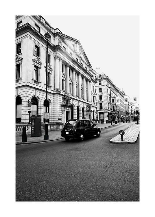 London Taxi Juliste