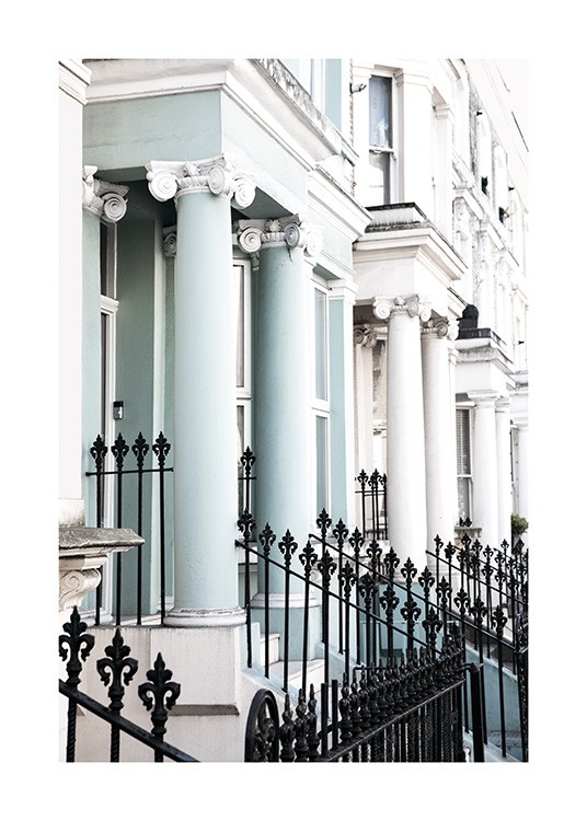 Notting Hill Facade Juliste