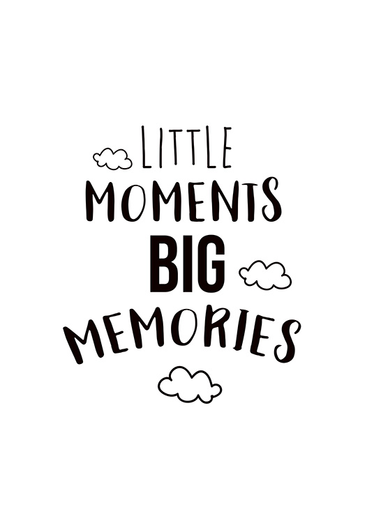 Little Moments Juliste
