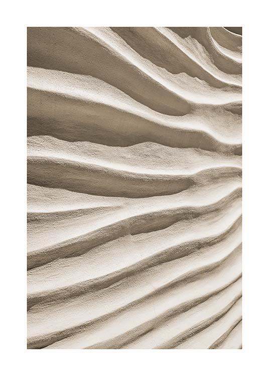 Sand Texture Juliste / Luontoaiheet Osoitteessa Desenio ab (11711)
