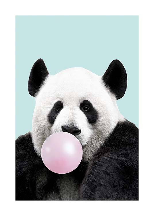 Bubblegum Panda Juliste / Lasten taulut Osoitteessa Desenio ab (11770)