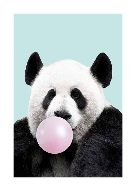 Bubblegum Panda Juliste