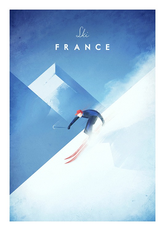 Ski France Juliste