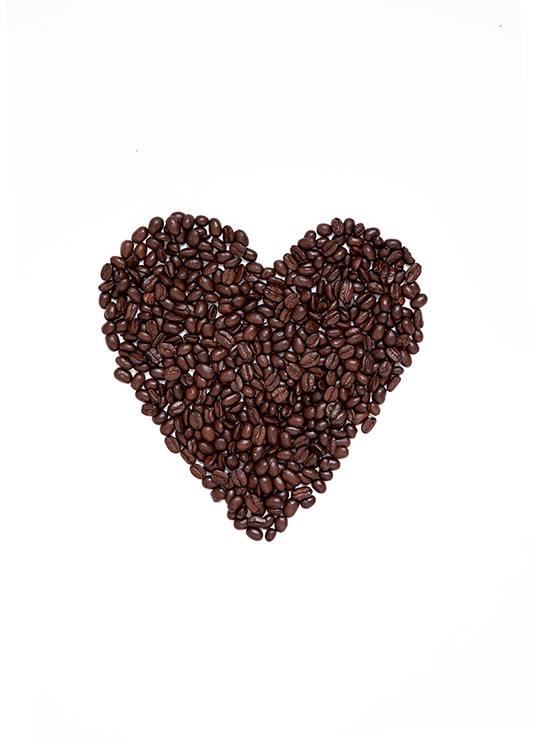 Coffee Heart Juliste / Keittiötaulut Osoitteessa Desenio ab (12714)