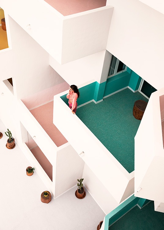 The Green Balcony Juliste