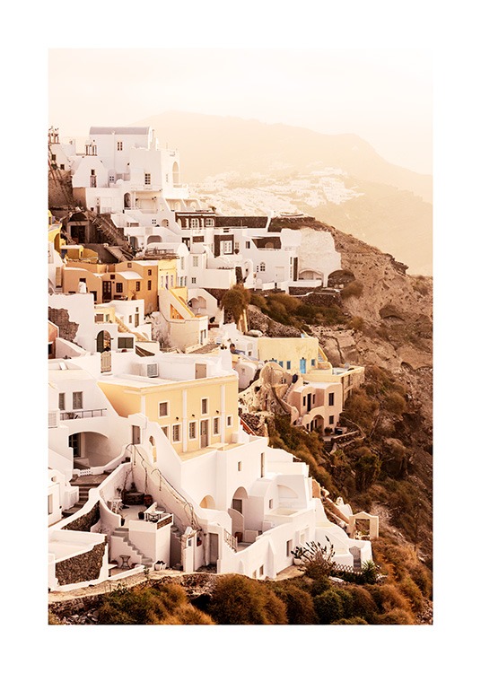 Santorini Village Juliste