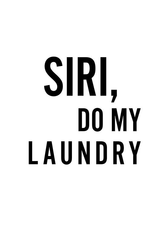 Do My Laundry Juliste