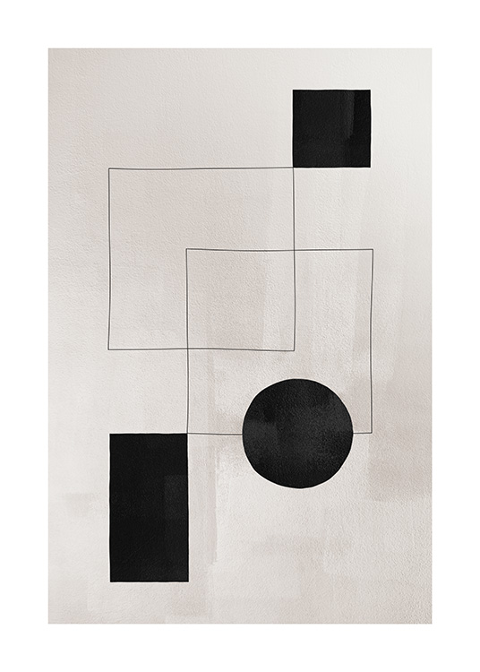 Berlin Squares No1 Juliste