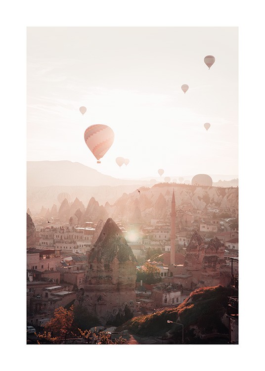 Air Balloons in Cappadocia Juliste