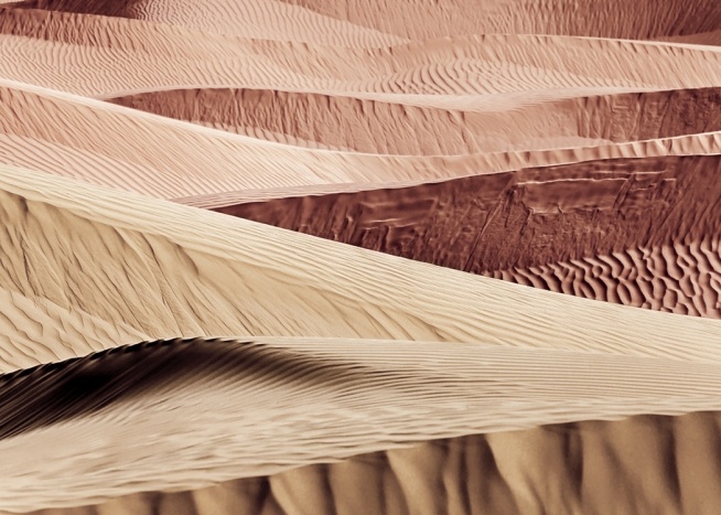 Desert Sand Dunes Juliste