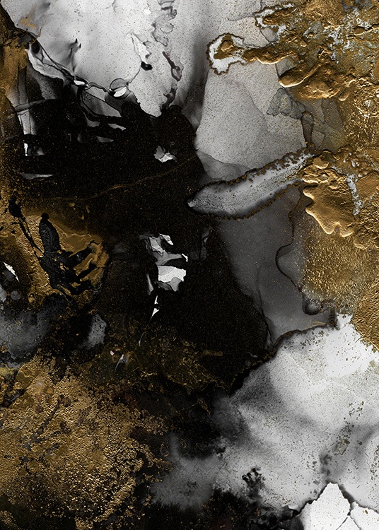 Black & Gold Juliste