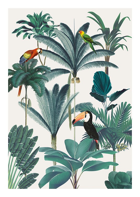 Royal Botanical Birds Juliste