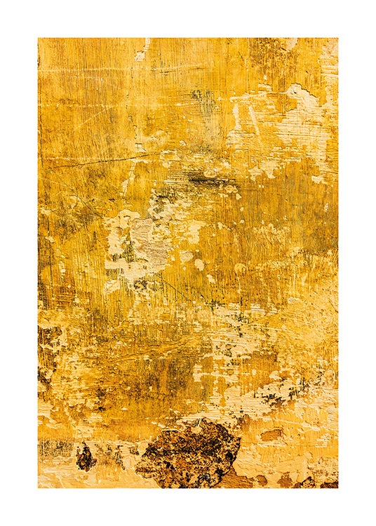 Yellow Wall Juliste / Valokuvat Osoitteessa Desenio ab (13748)