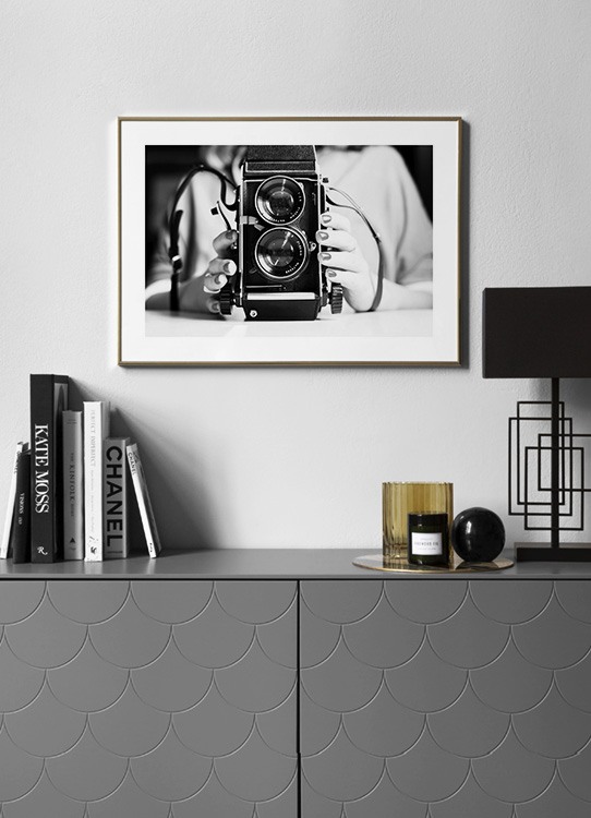 Analog Camera Juliste Vintagekamera Desenio Fi