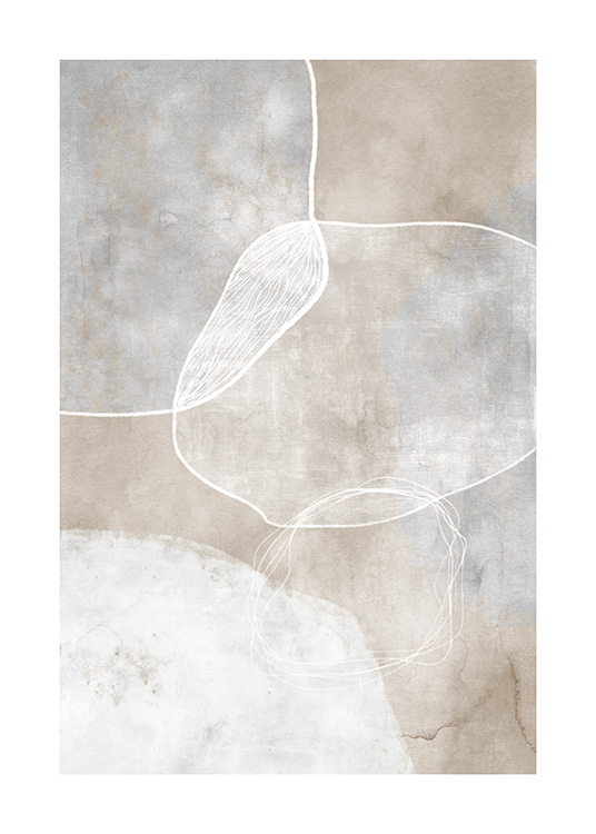 Serene Abstract Juliste