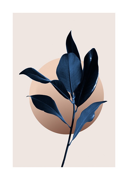 Blue Magnolia No2 Juliste