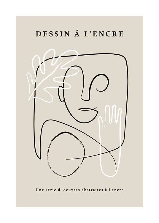 French Sketch No1 Juliste