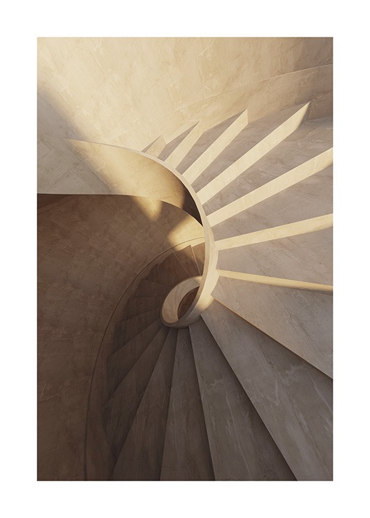 Spiral Staircase Juliste